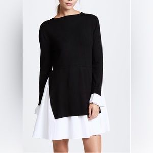 ENGLISH FACTORY Knit Combo Dress - Size L